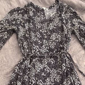 GAP Monochrome Floral Dress